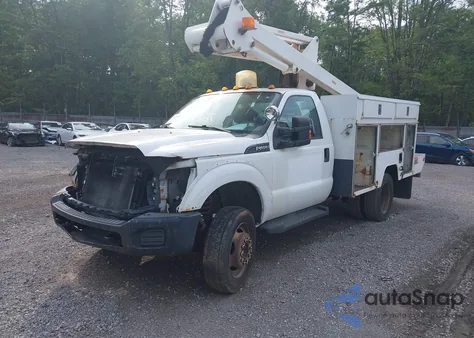 2012 Ford F-450 Chassis Xl из США, поврежденный, VIN 1FDUF4GY9CED19550